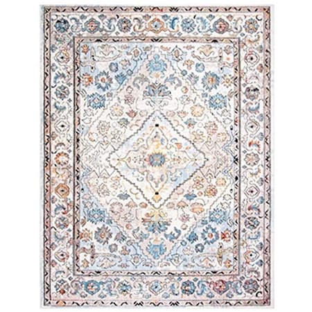Safavieh 5 ft. 1 in. x 7 ft. 6 in. Bristol Global Rectangle Area Rug Cream & Beige BTL364A-5